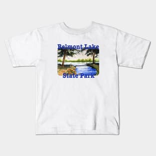 Belmont Lake State Park, New York Kids T-Shirt